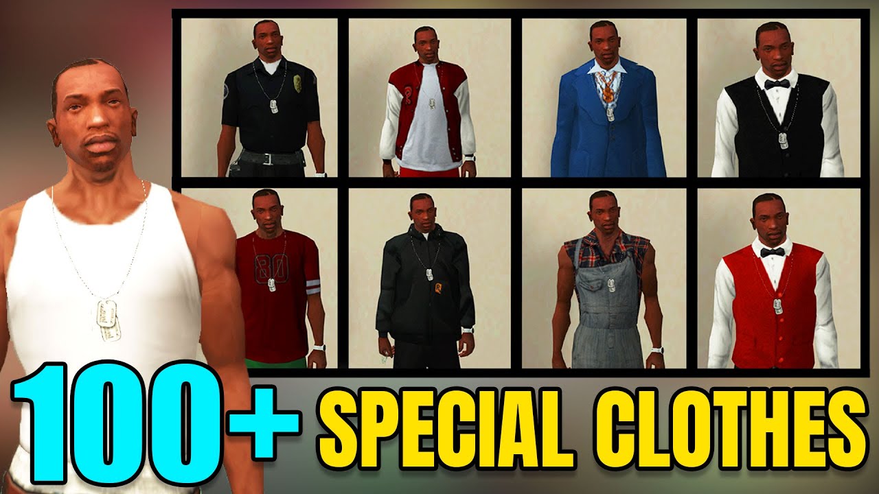 How to Change Clothes in GTA San Andreas - (Outfit Shop)