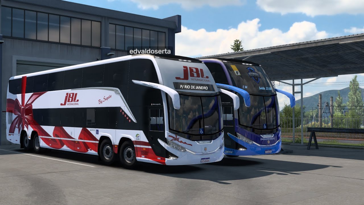 Cargas Pesadas no ETS 2 Mapa original