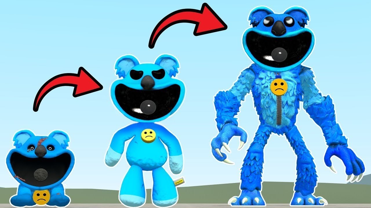 NEW EVOLUTION OF FORGOTTEN SMILING CRITTERS KOALA CRY BEAR POPPY PLAYTIME CHAPTER 3 In Garry's Mod