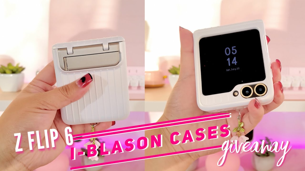 ⋆.ೃ࿔*:･ i-Blason case for Z FLIP 6 plus GIVEAWAY⋆.ೃ࿔*:･