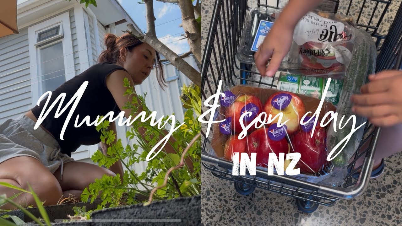 A simple day with my son in NZ | Home life, gardening and board games 