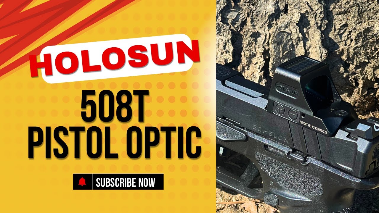 Holosun 508T Pistol Optic