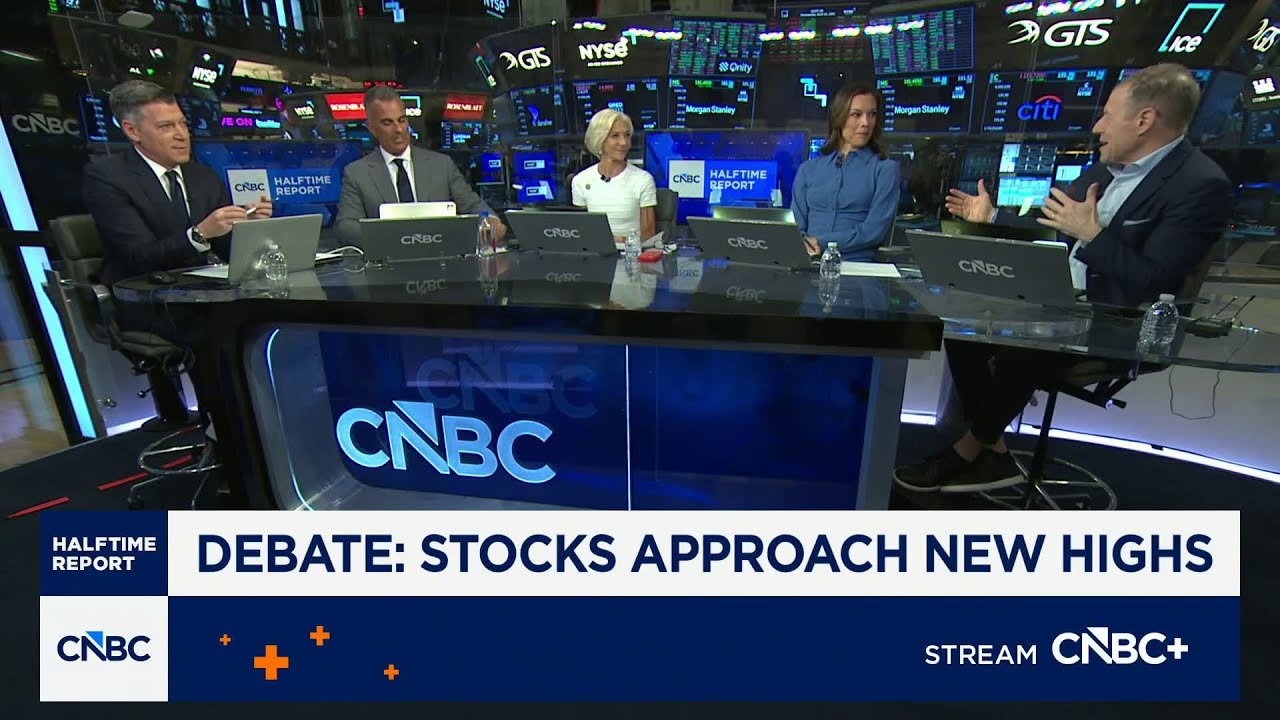 Trading stocks as they approach new highs