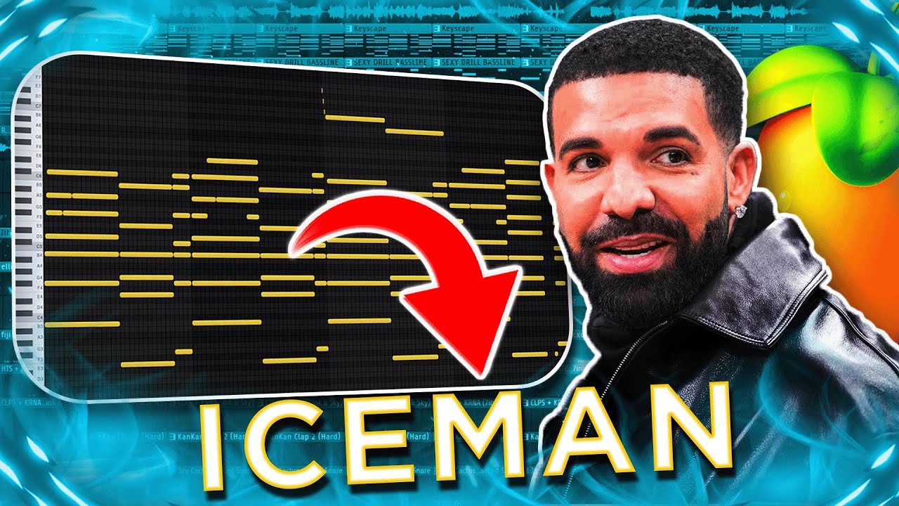 Making An 'ICEMAN' Type Beat In The Style of Drake From Scratch