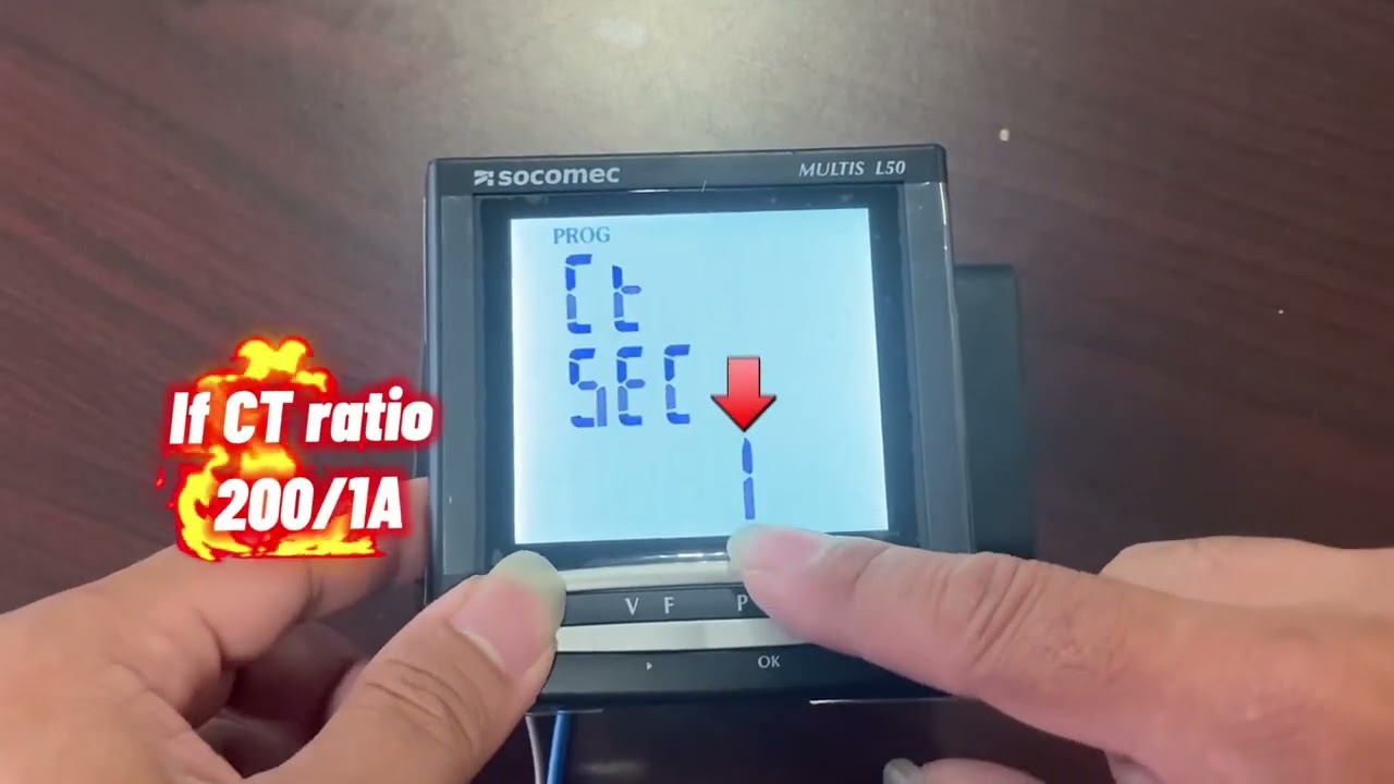 How to set Socomec Multis L50