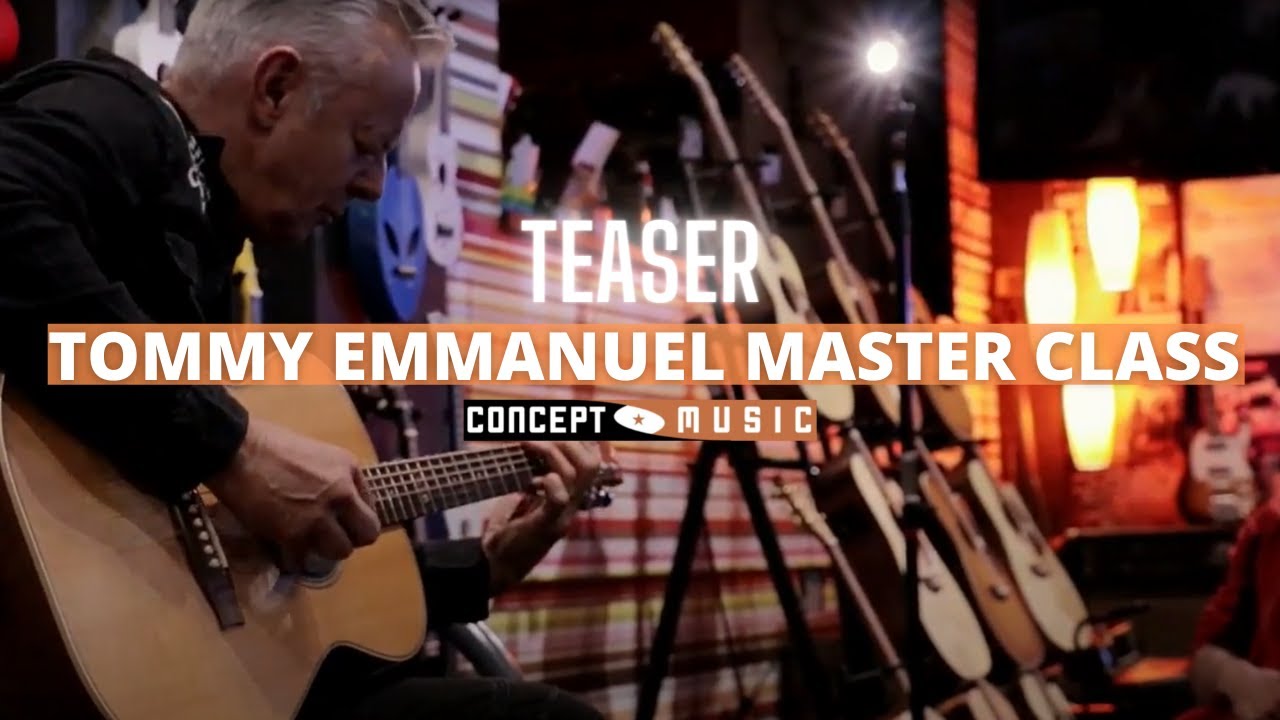 Tommy Emmanuel x Concept Music | Teaser