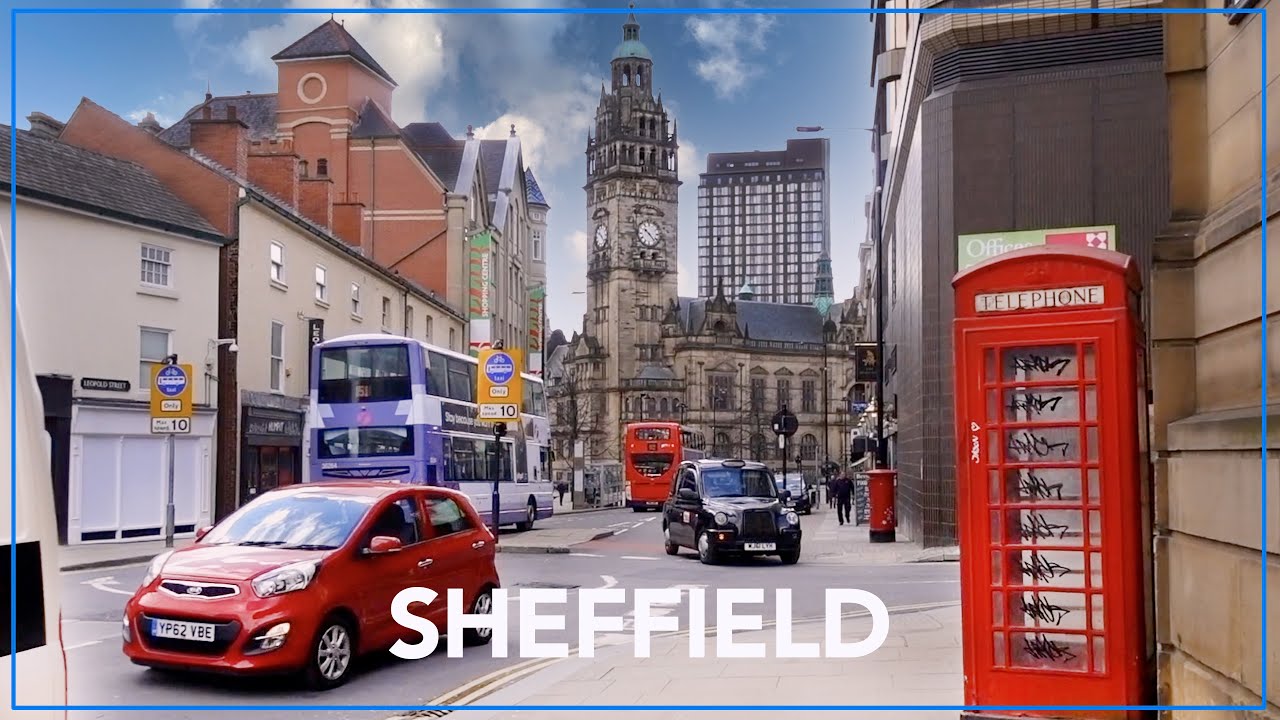 SHEFFIELD UNIVERSITY TRAM STOP TO SHEFFIELD TOWN HALL