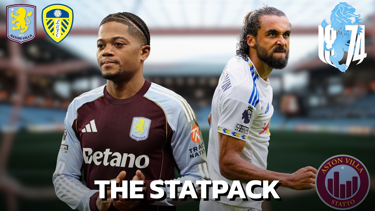 The Statpack 📊: Emery Chasing 100th Aston Villa Win | Huge Respect for Leeds United Turnaround