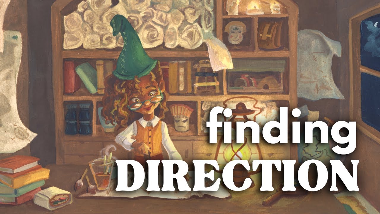 how to find DIRECTION in your art (and in life, I guess)