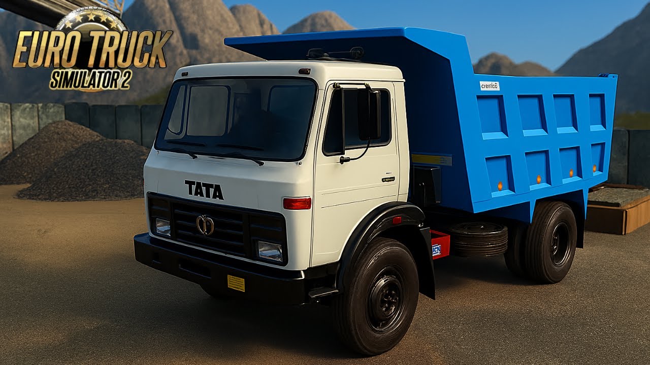 Tata Tipper Truck Cement Factory Transport | ETS2