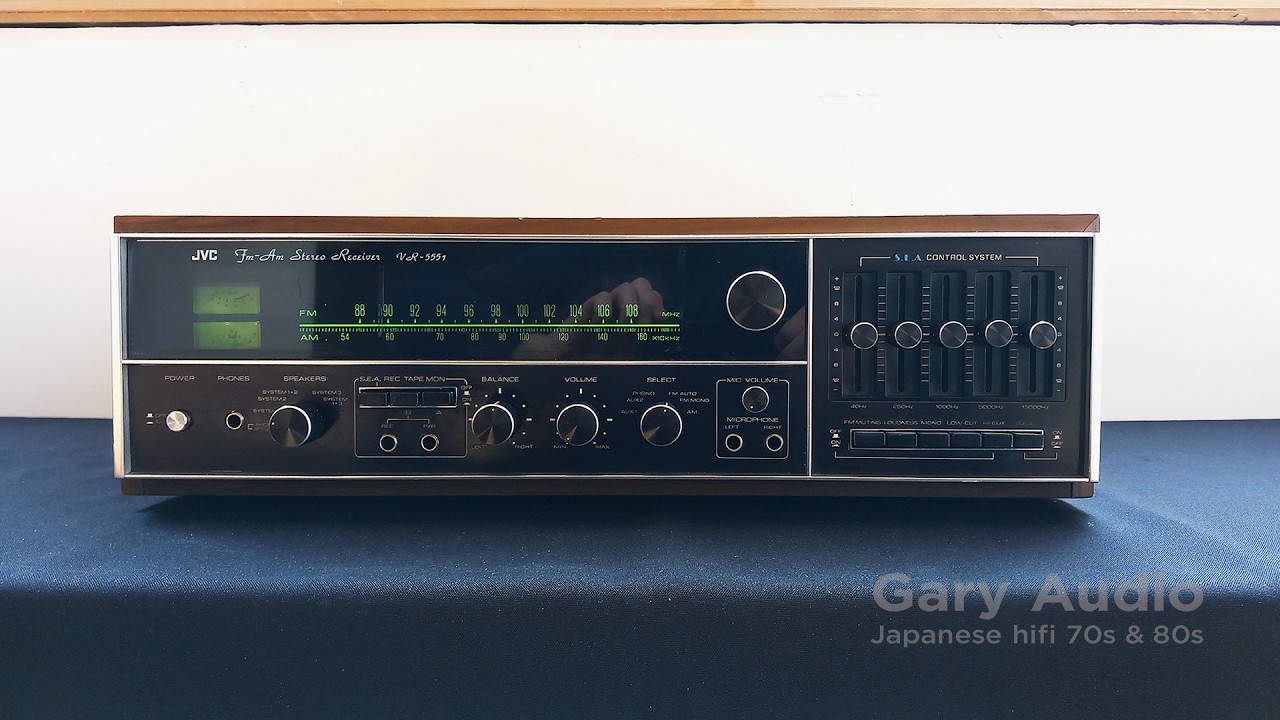 JVC VR-5551 Stereo Receiver Japan 1972