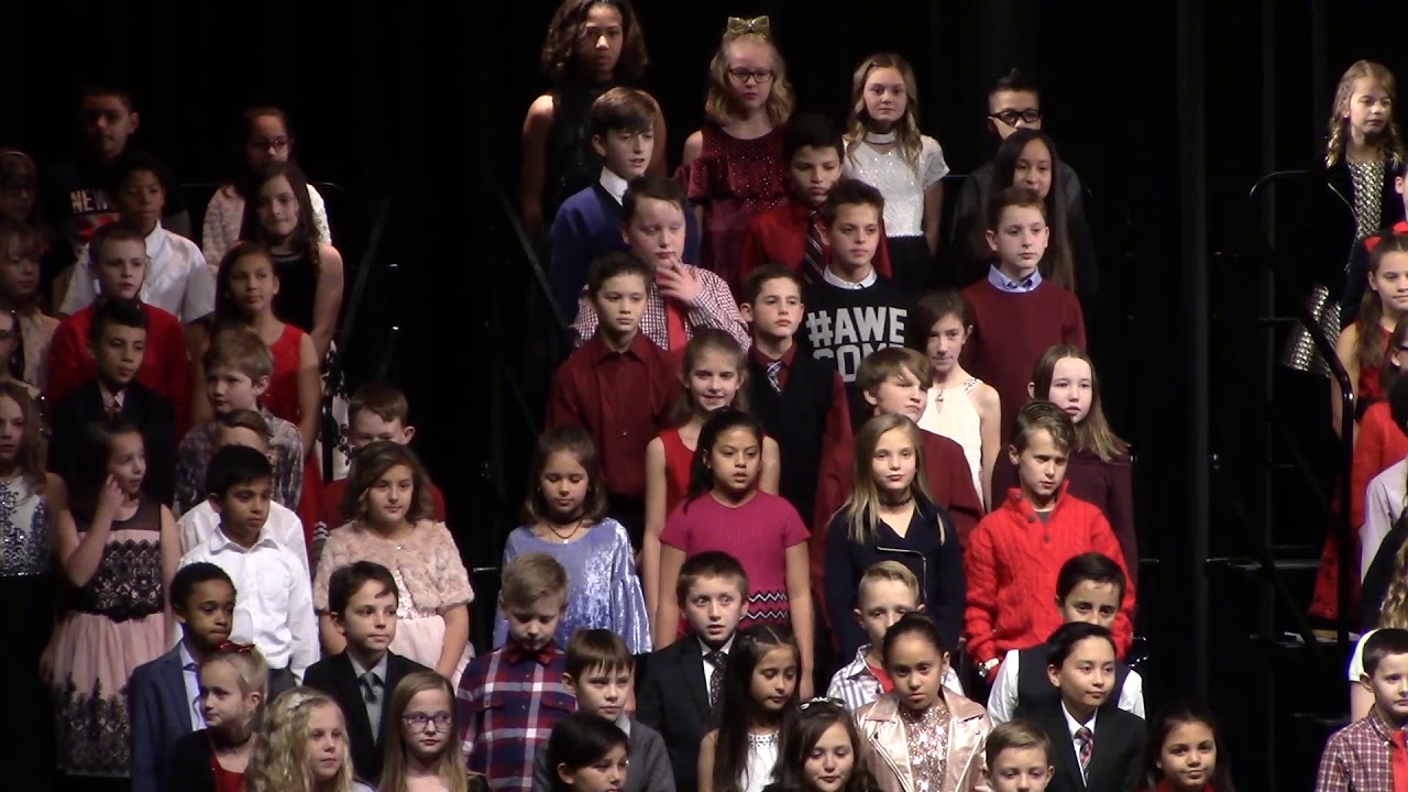 2017 5th Grade Christmas Program Aidric