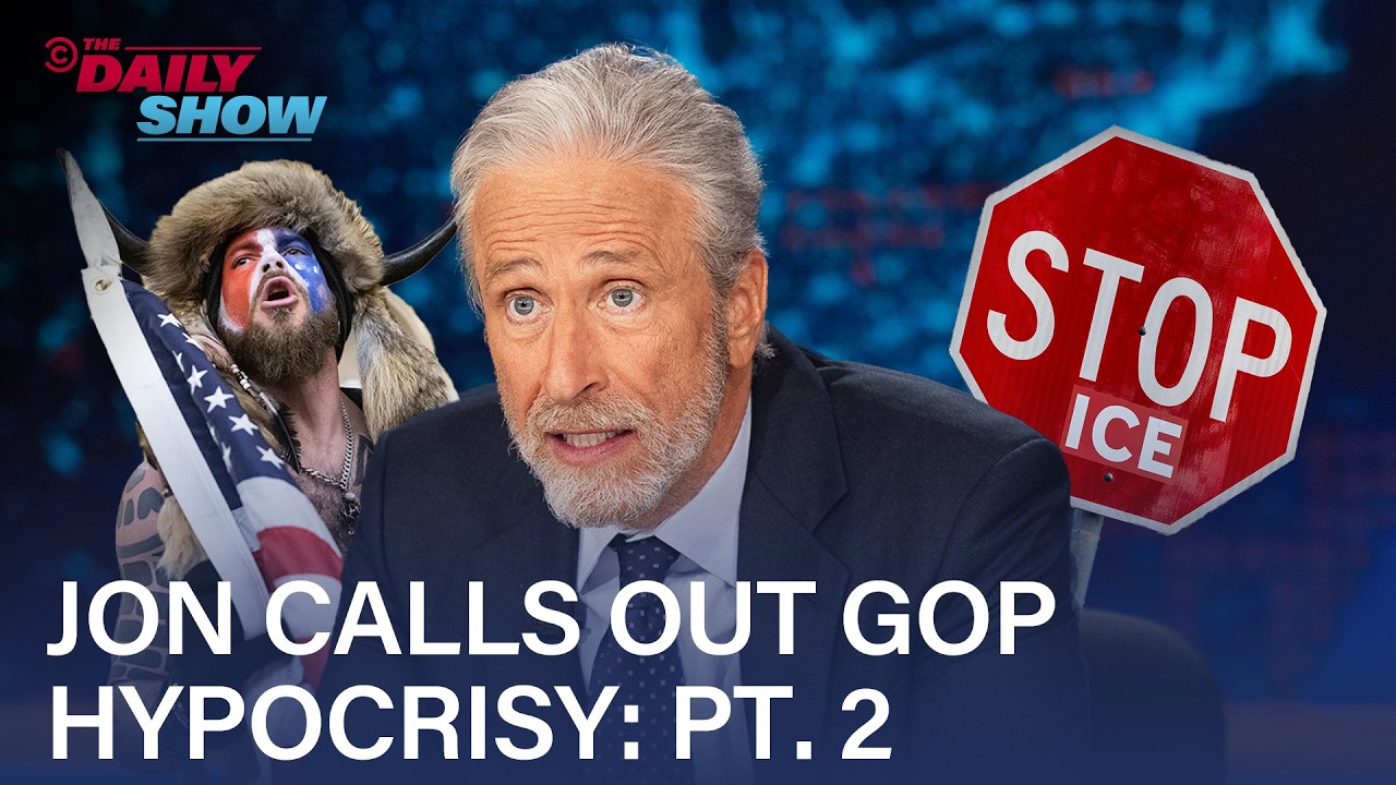 GOP's Next-Level Hypocrisy on Minnesota ICE Protests, 2nd Amendment & Epstein Files | The Daily Show