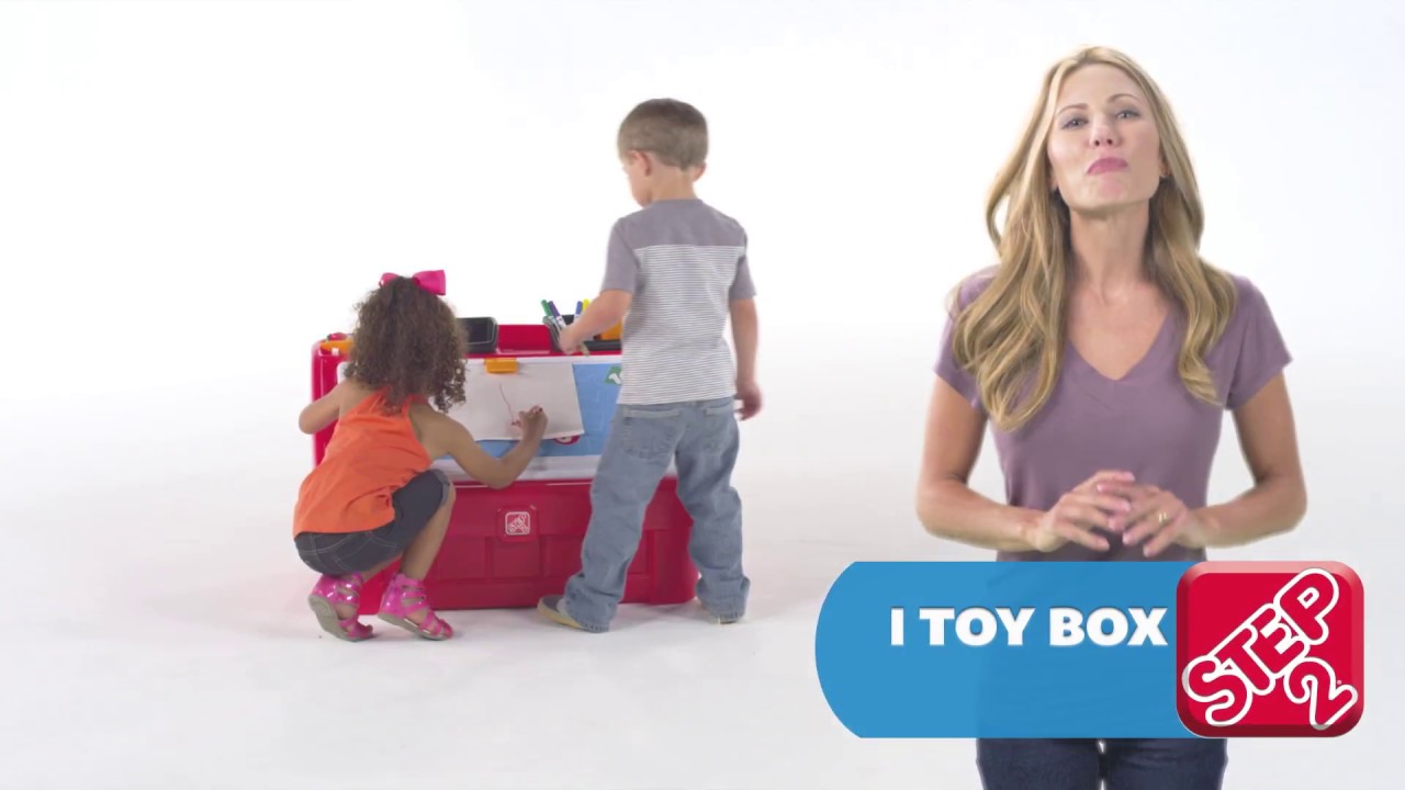 Step2 2-in-1 Toy Box & Art Lid™