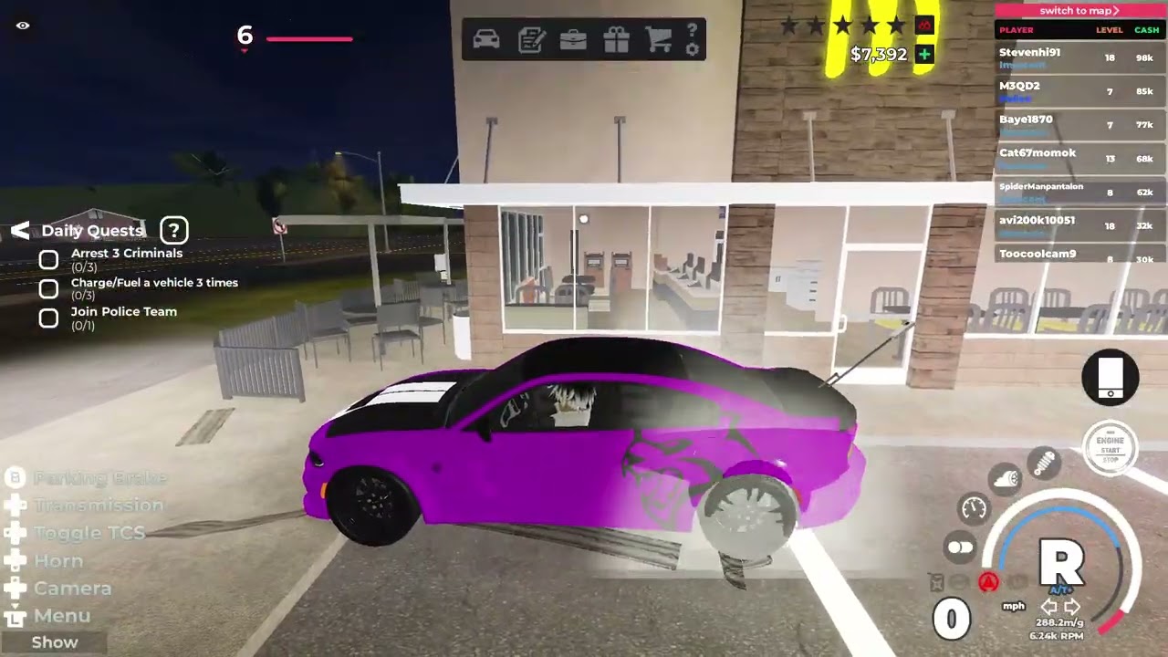 driving my new hellcat