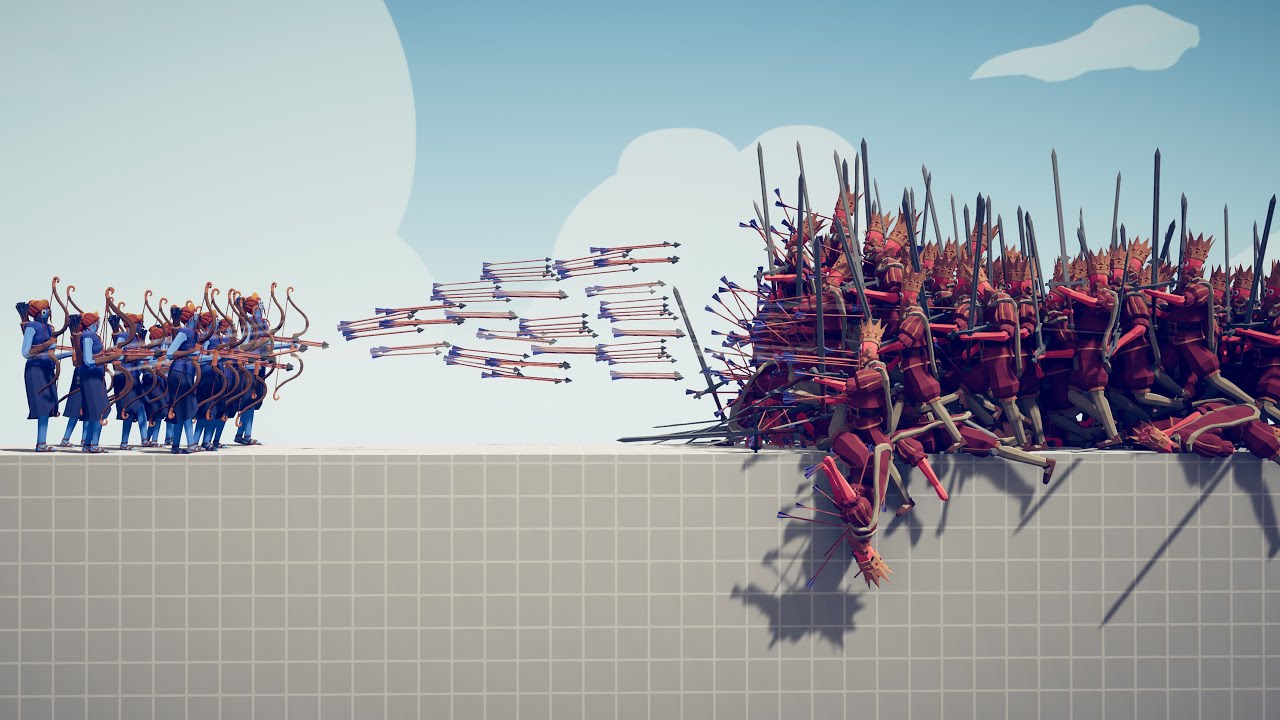 10x ARTEMIS vs UNITS - Totally Accurate Battle Simulator TABS