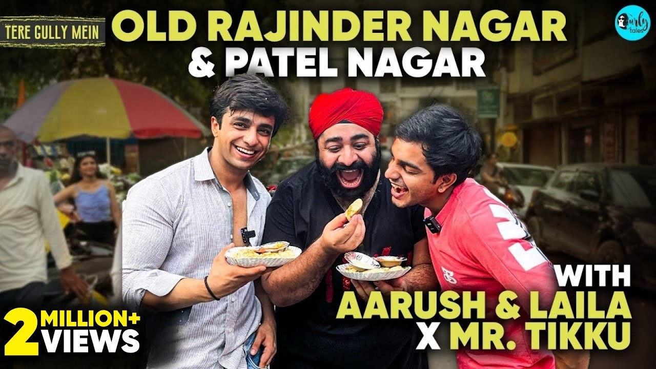 Raw & Unfiltered With Aarush & Laila at UPSC Hub Old Rajinder & Patel Nagar, West Delhi | CurlyTales