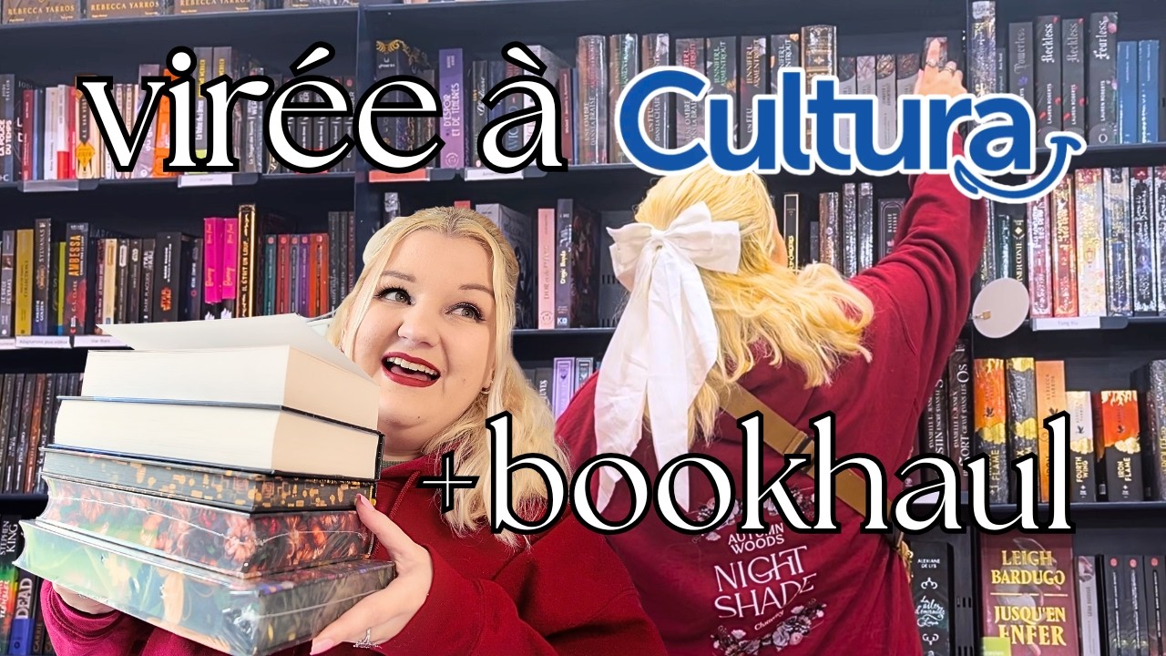 VIRÉE À CULTURA + BOOKHAUL 💙📚