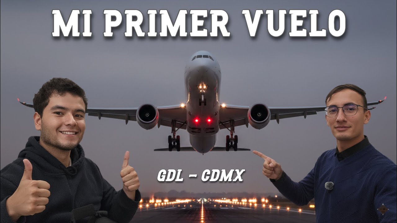 Primer vuelo de Joshua | Volamos al aeropuerto de ciudad de México | Volaris
