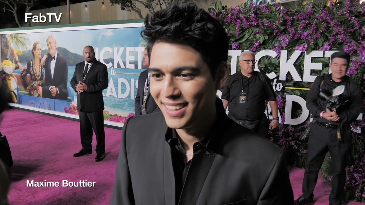 Actor Maxime Bouttier arrives at the 