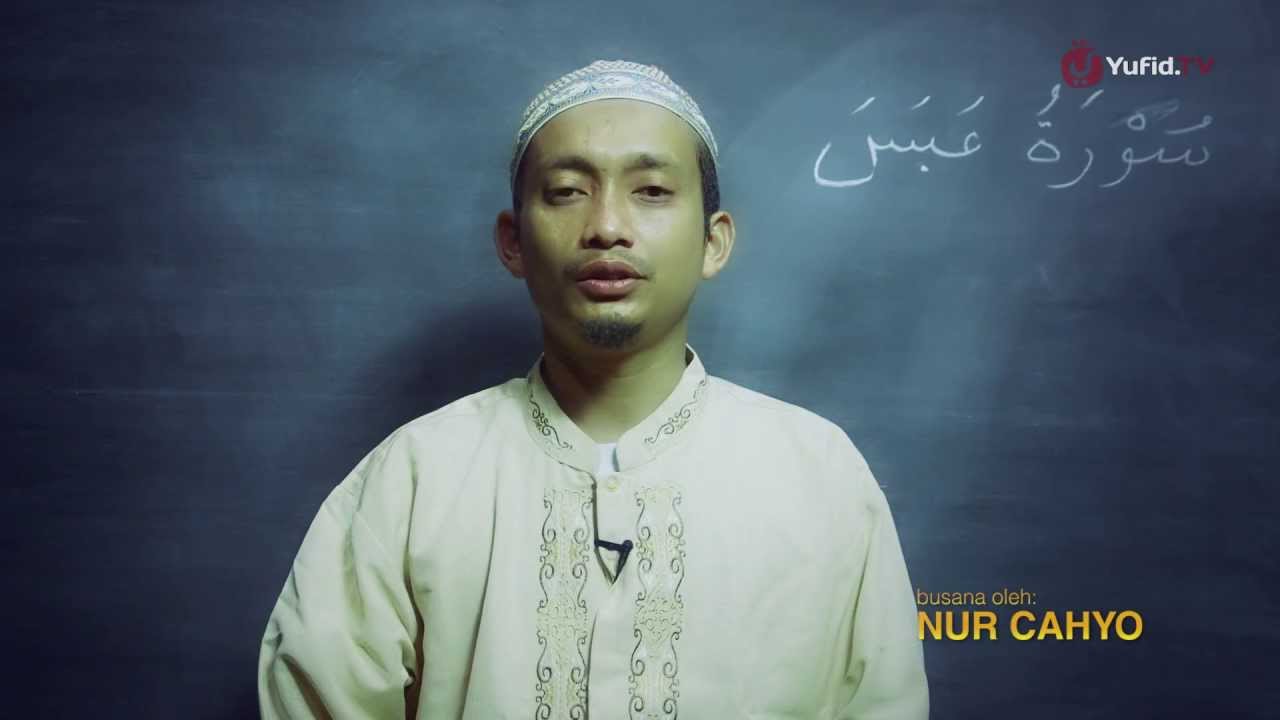 Murottal Bacaan Quran: Surat - Abasa (Juz 30) - Ustadz M. Ulin Nuha