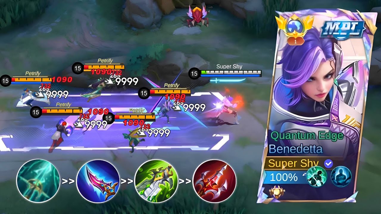 22 KILL!! BENEDETTA ONE HIT BUILD 2024 NEW UPDATE! 🔥 ( MUST TRY ) | MOBILE LEGENDS