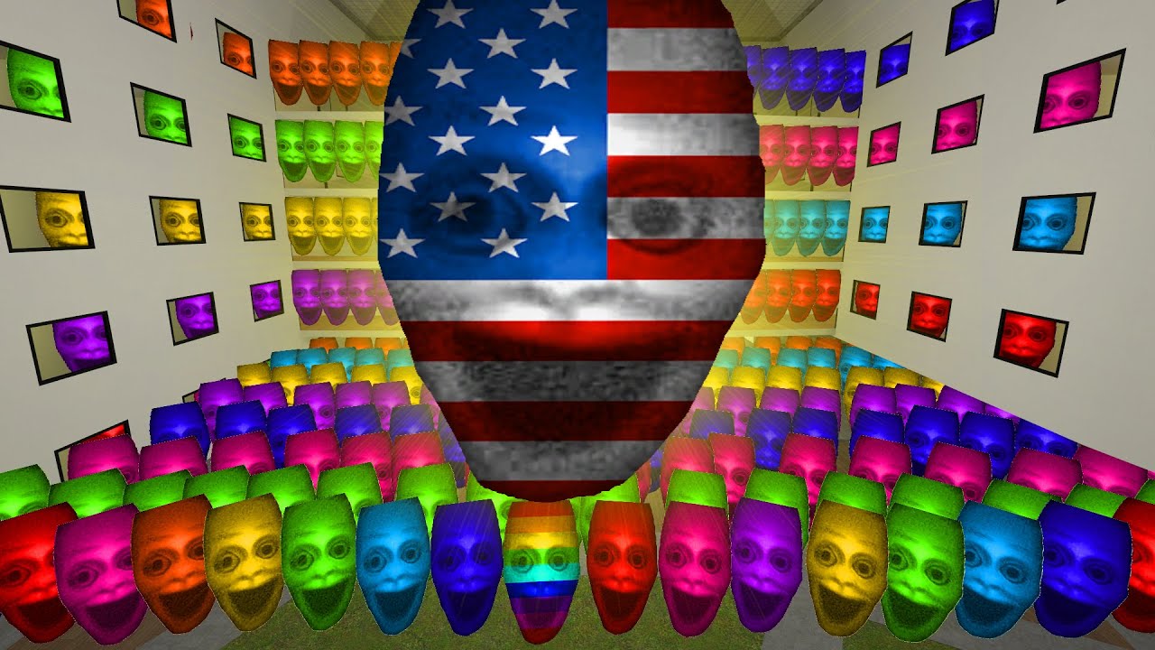 ALL FULL JUGGLER USA, NICO'S NEXTBOT, 2D NEXTBOTS AND OBUNGA NETBOT NEW UPDATE In Garry's Mod 