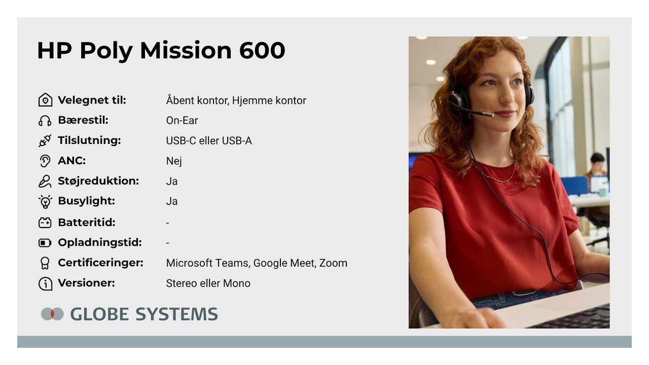 HP Poly Mission 600