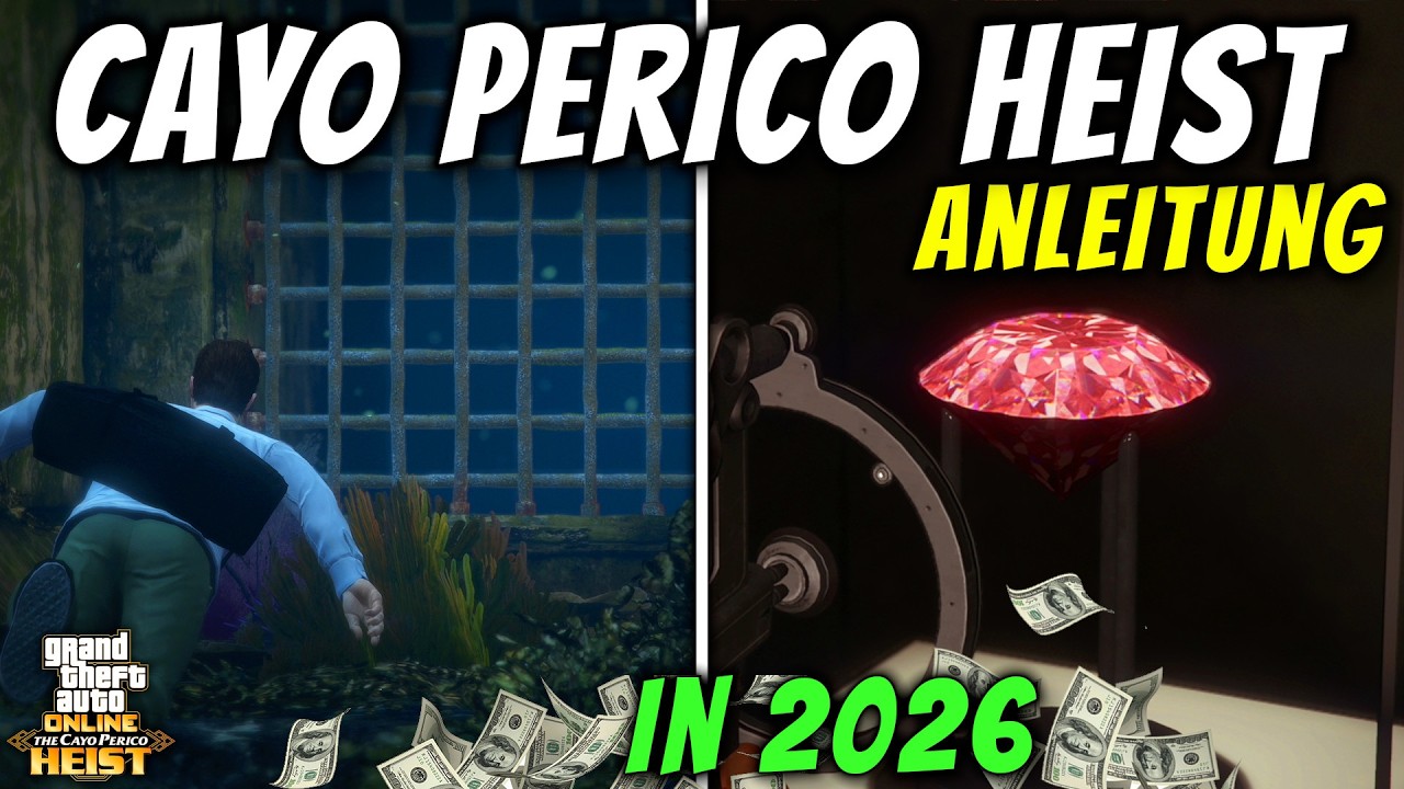 ALLE INFORMATIONEN rund um den CAYO PERICO HEIST in GTA Online 2026!