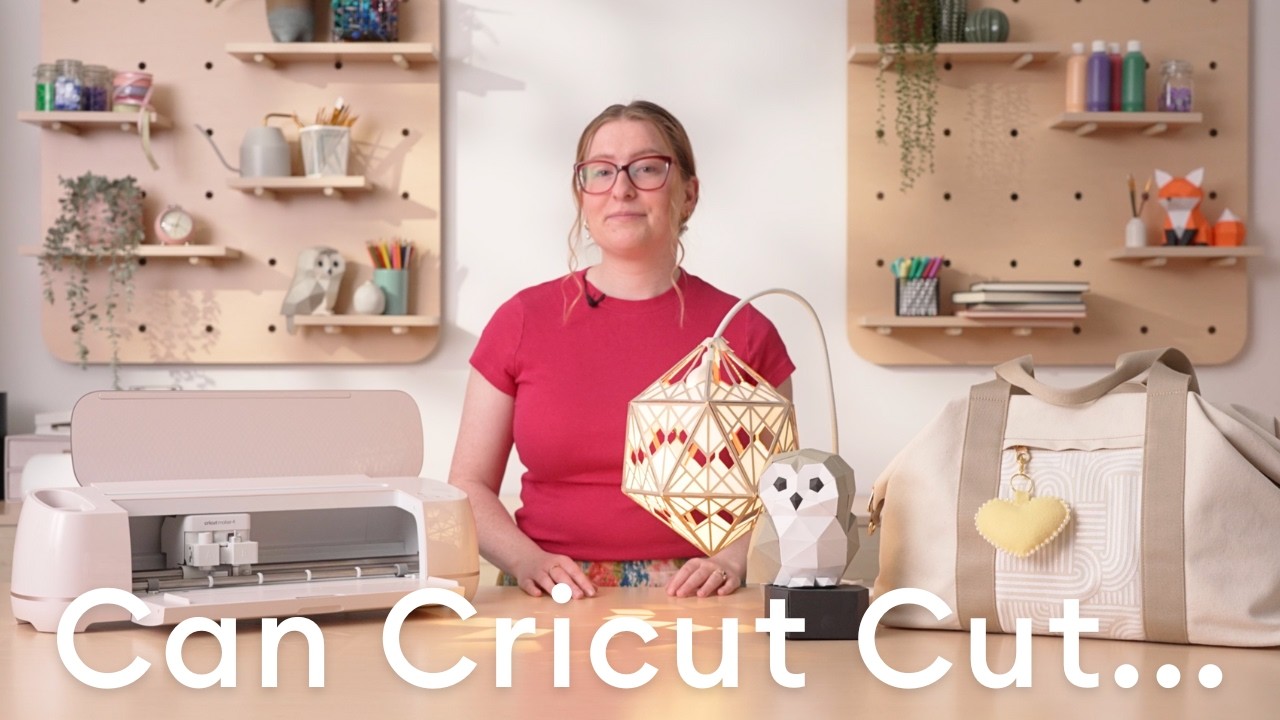 Can Cricut Cut...Felt? Cardstock? a Cereal Box?