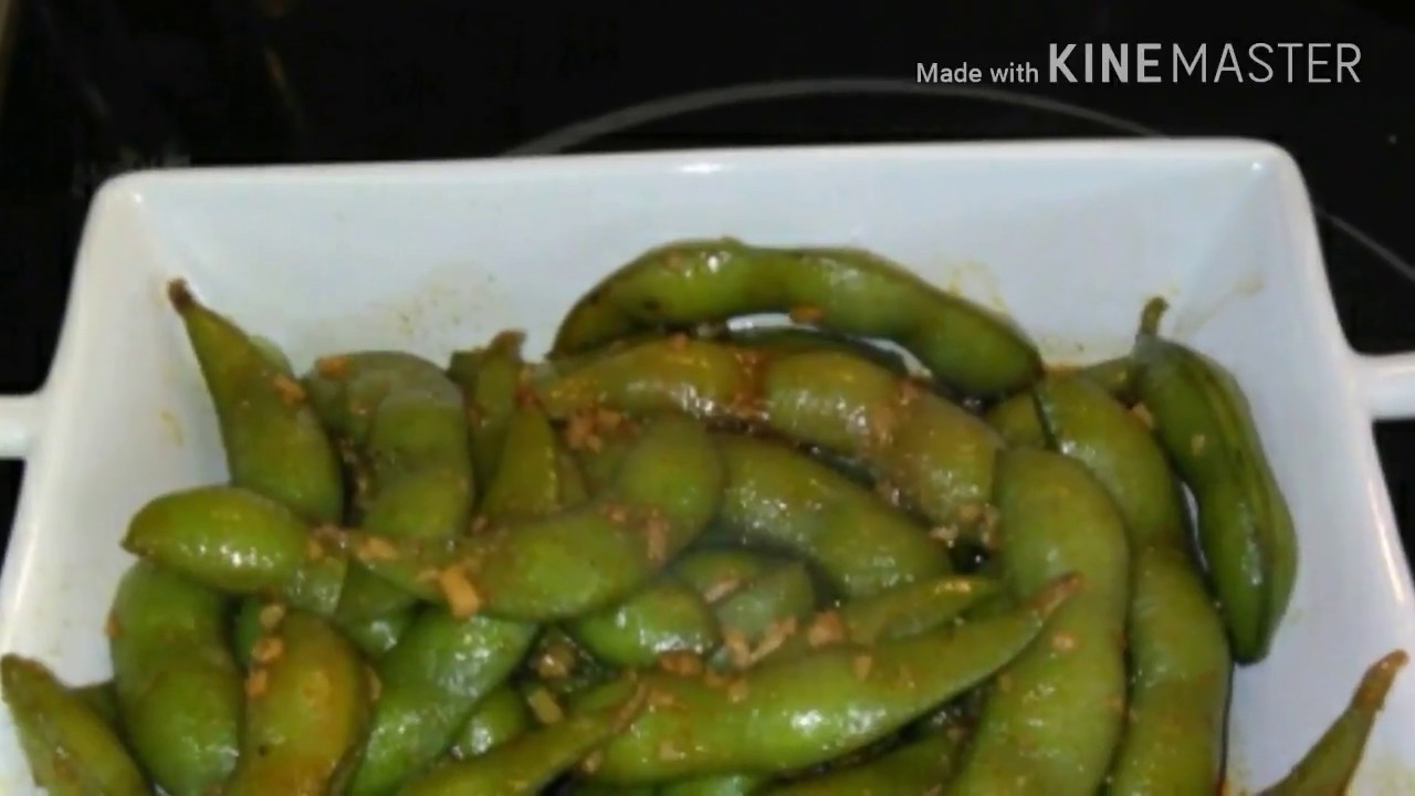 EDAMAME FRIJOLES DE SOJA EN SALSA FACILÍSIMO Y DELICIOSO