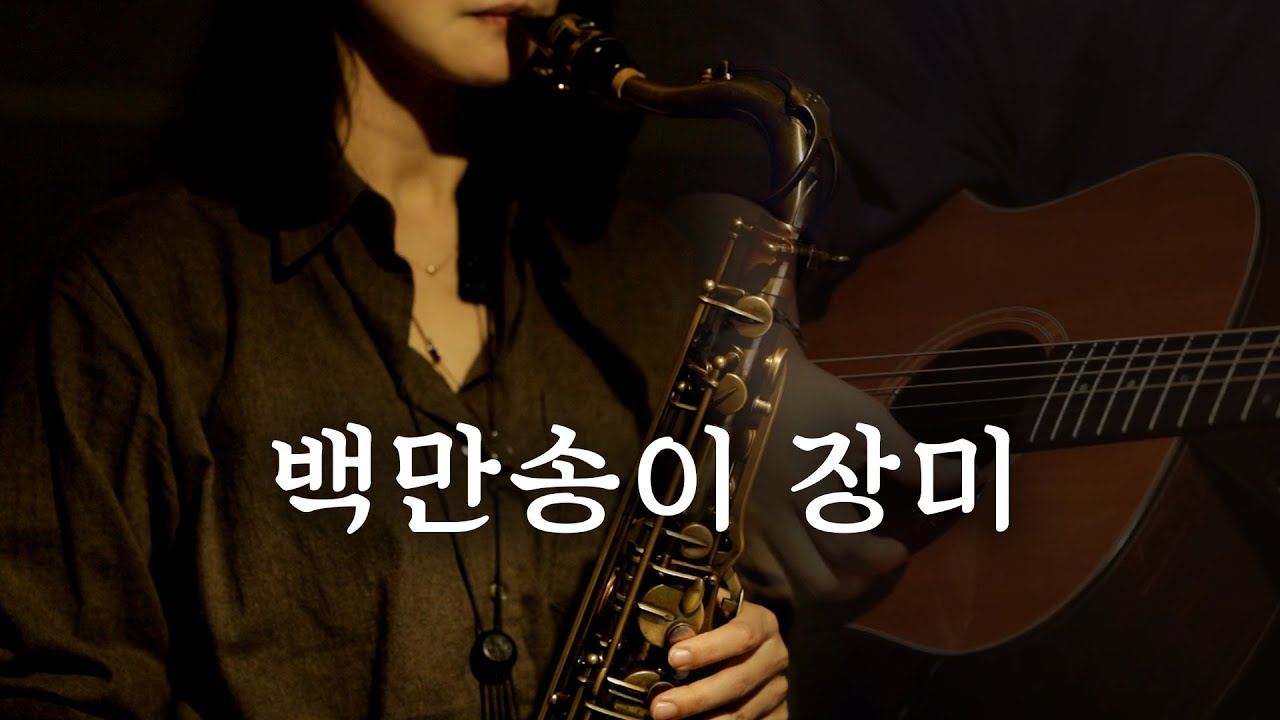 백만송이 장미, 심수봉 - 색소폰 연주 | A Million Roses - saxophone cover
