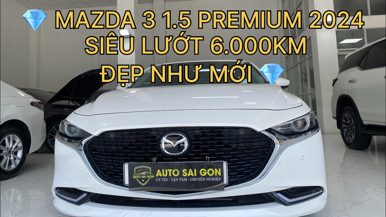 💎 MAZDA 3 1.5 PREMIUM 2024 - SIÊU LƯỚT 6.000KM - ĐẸP NHƯ MỚI 💎