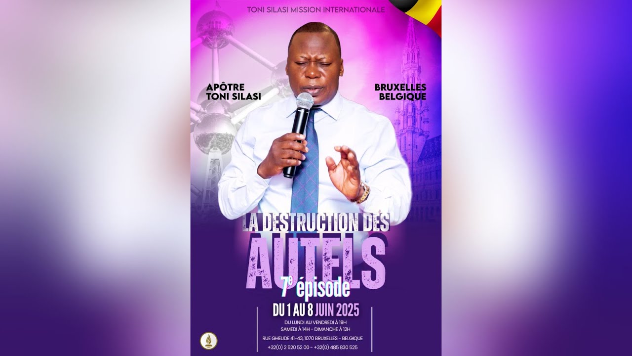 ADV LIVE - Apôtre Toni Silasi  -  Dimanche 8 Juin 2025