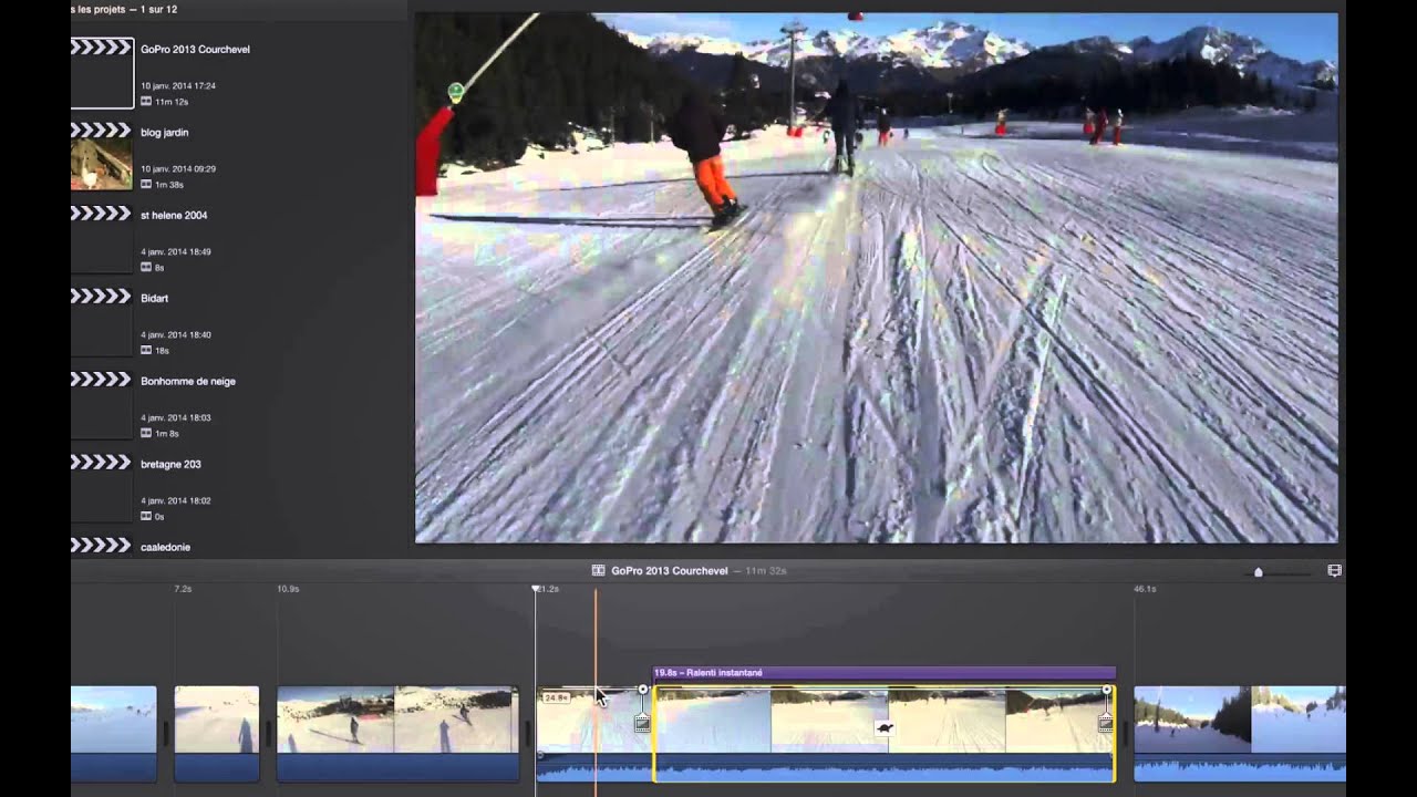 iMovie 10#14 Vitesse