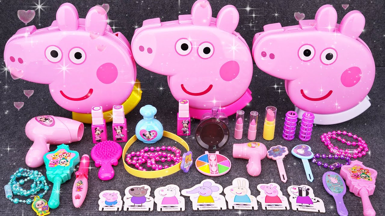 7 Minutes Satisfying with Unboxing Peppa Pig Toys, Beauty Set Compilation Toys Review ASMR