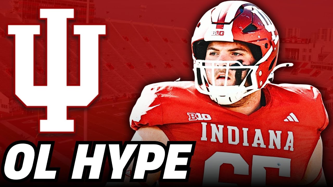 BOOM: Indiana's OL Set to CRUSH Big Ten in 2026!