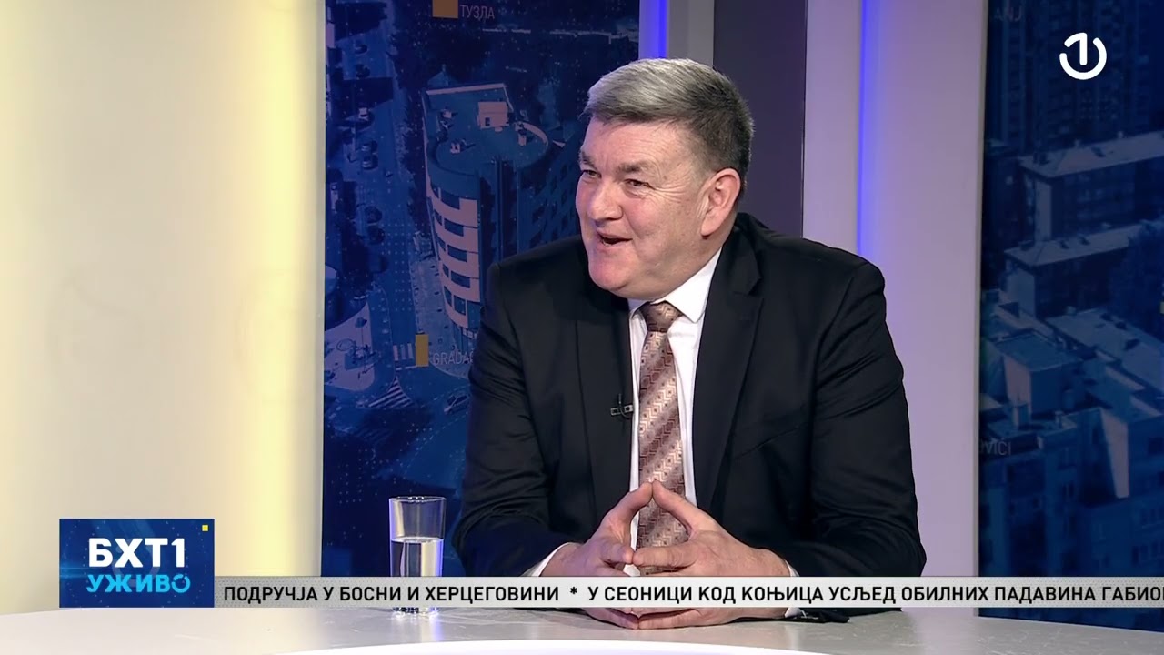 BHT1 Uživo: Radenko Mirković, predsjednik Sindikata državnih službenika