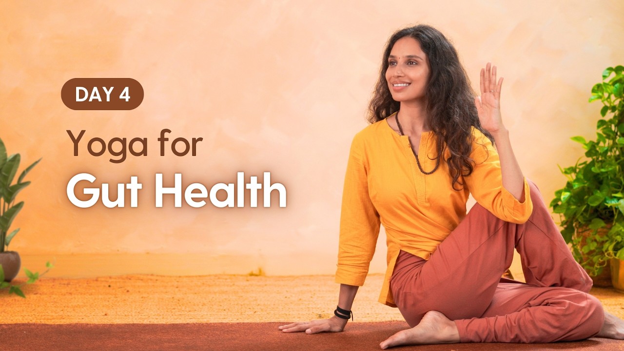 Yoga for Acidity, Bloating, IBS, Constipation | Day 4 of Chakra Camp