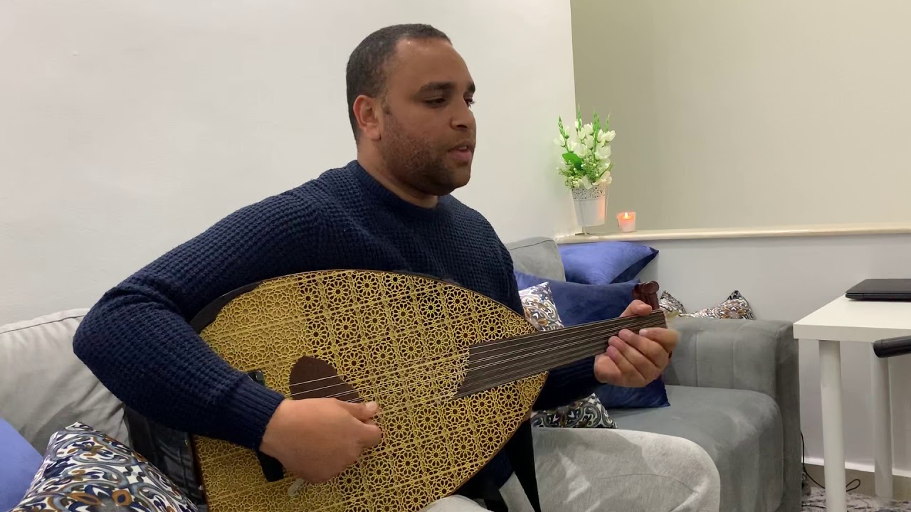 Tutorial Amr diab  tamaly maak version oud younes fakhar عمر دياب تملي معاك عود مع العازف يونس فخار