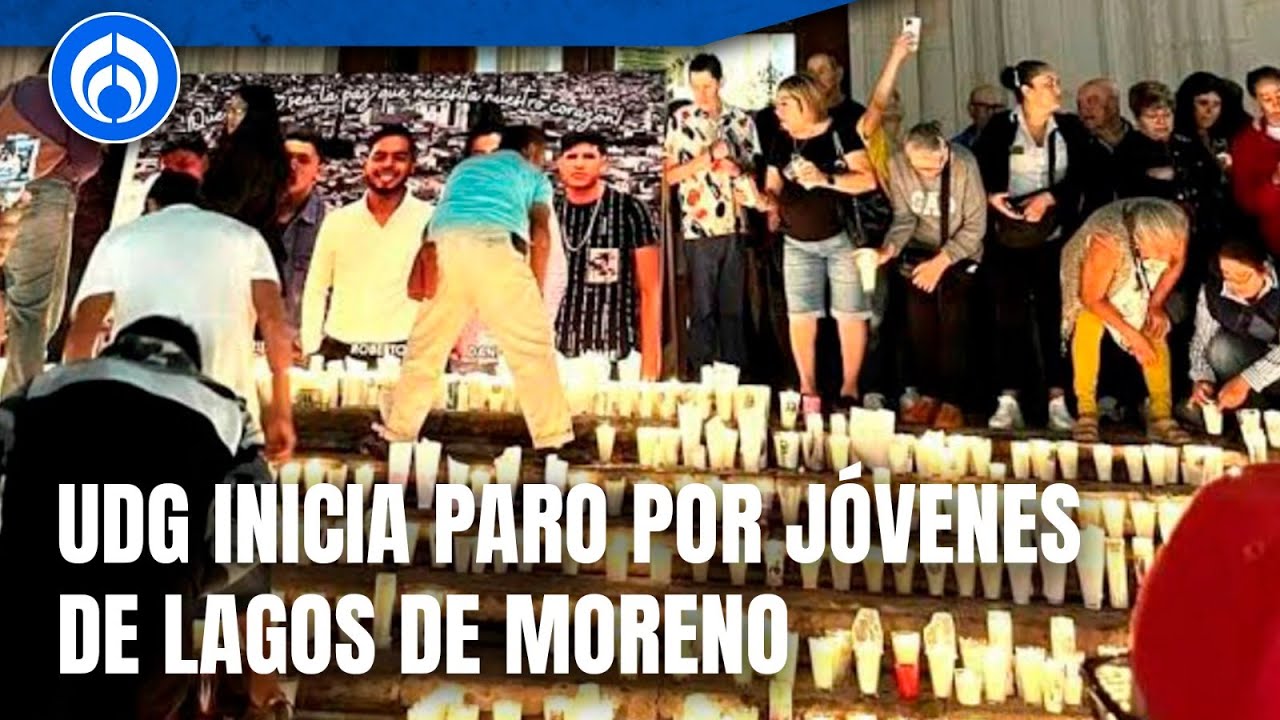 Estudiantes de la UDG realizan paros por jóvenes de Lagos de Moreno