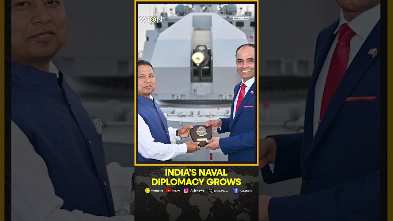 INS Tamal Strengthens India-Morocco Maritime Ties in Casablanca | WION Shorts