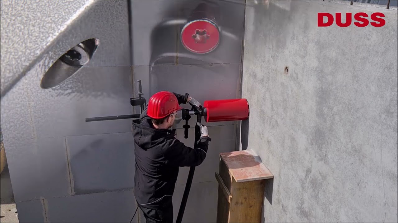 DIA 200 HWS Trockenbohrung mit Softschlag - Anwendungs- und Montagevideo