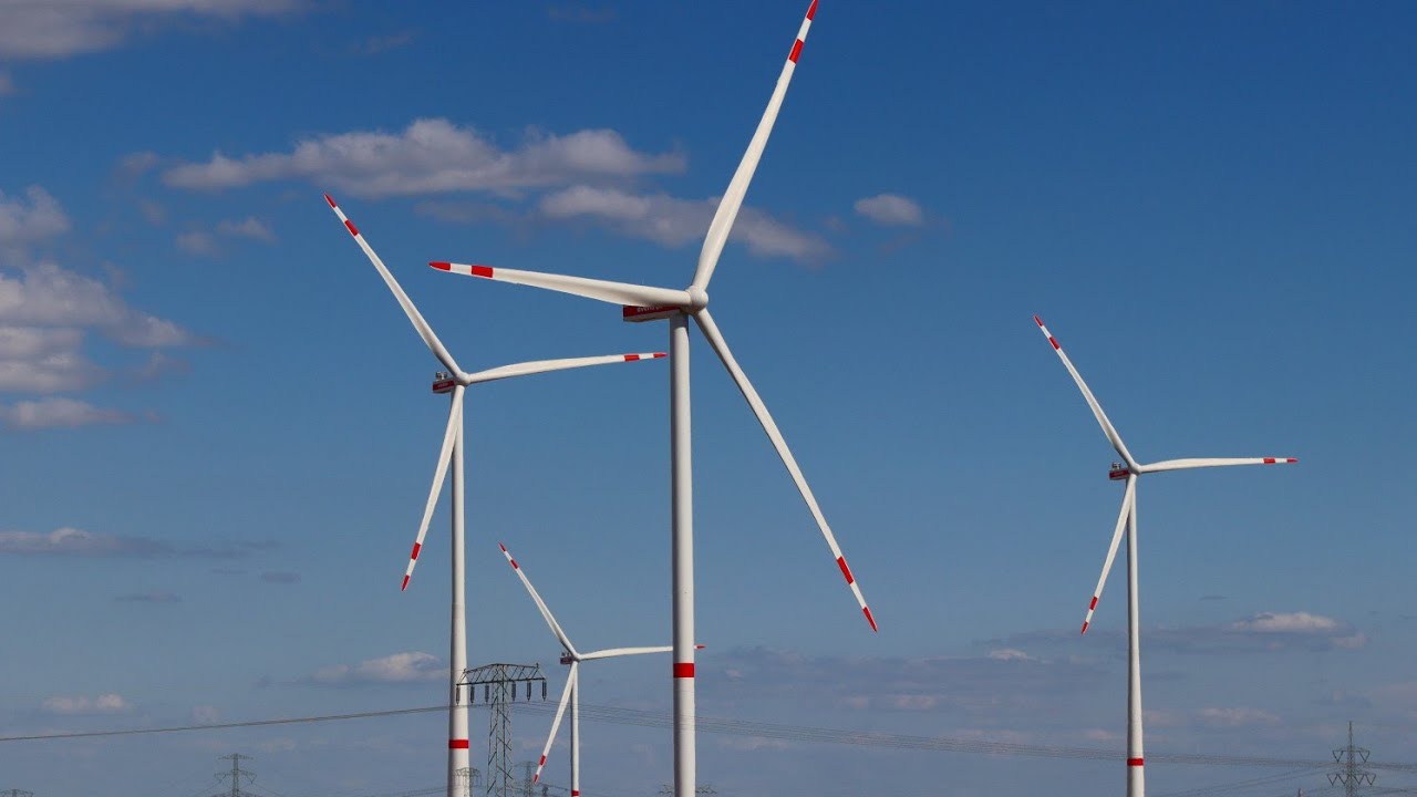 Windpark Bad Lauchstädt-Holleben / 8× Vestas V162 EnVentus, 21× Vestas V90, 17× GE Wind Energy 1.5sl