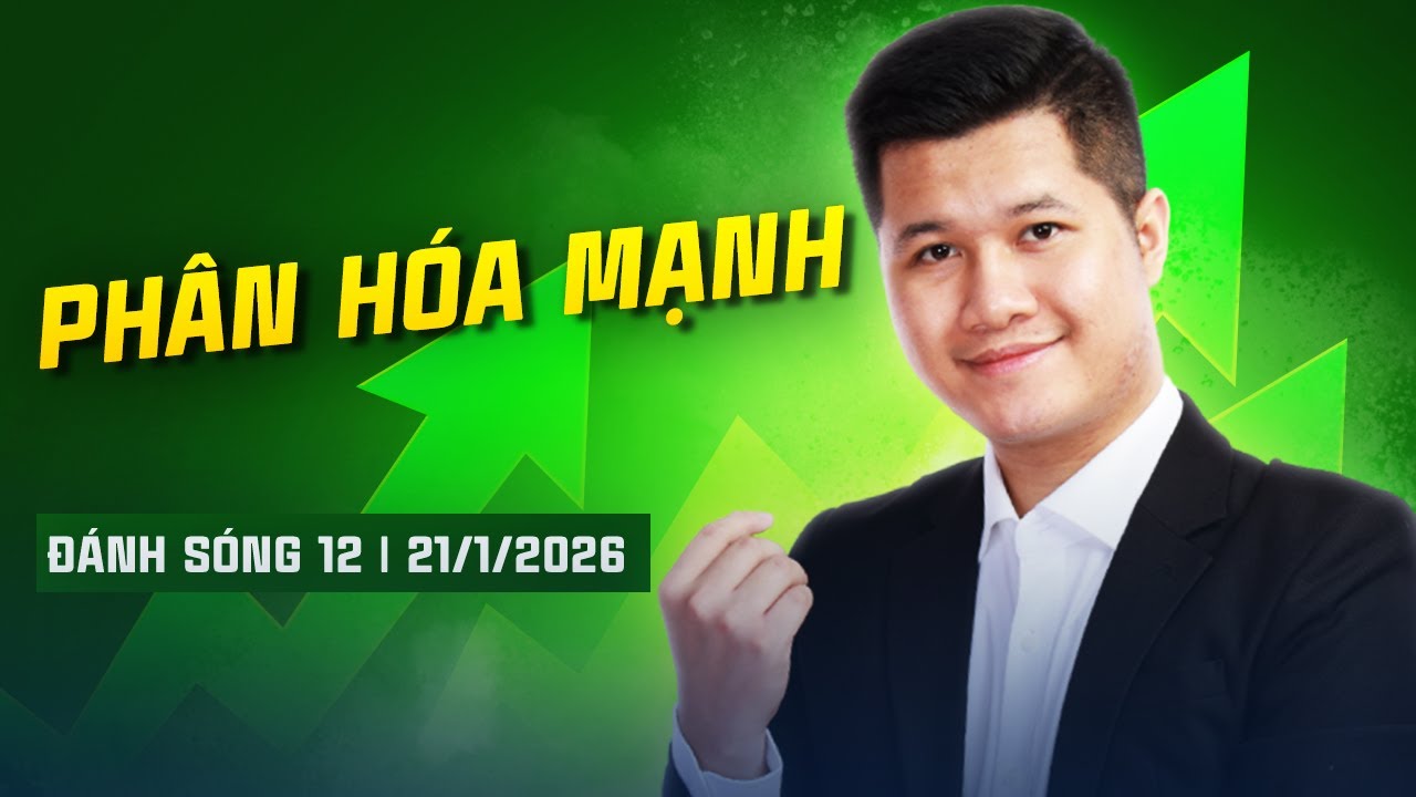 ĐÁNH SÓNG SỐ 12/2026: CHỈNH PHÂN HÓA | Anh Lương Vịt