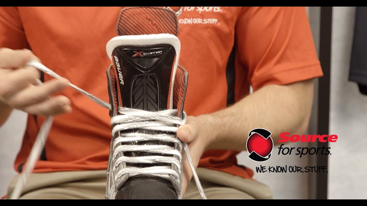 Avoiding Hockey Skate Lace Bite | Source For Sports