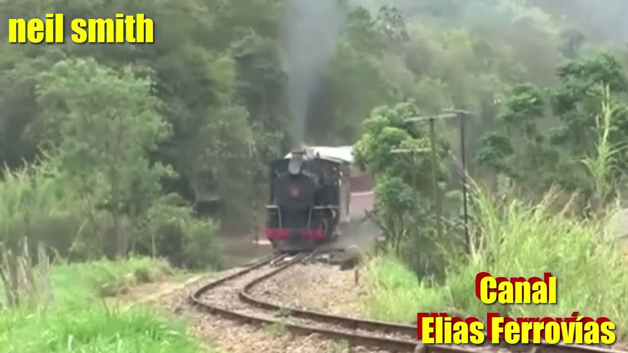 Brazil Railways 2008 Part 2 - Steam on Trem da Serra & Trem das Águas /// CANAL ELIAS FERROVÍAS
