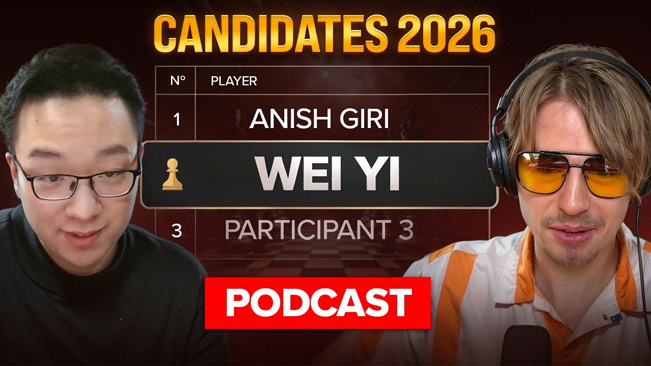 Wei Yi: CANDIDATES, Ding’s Comeback & Gukesh | PODCAST