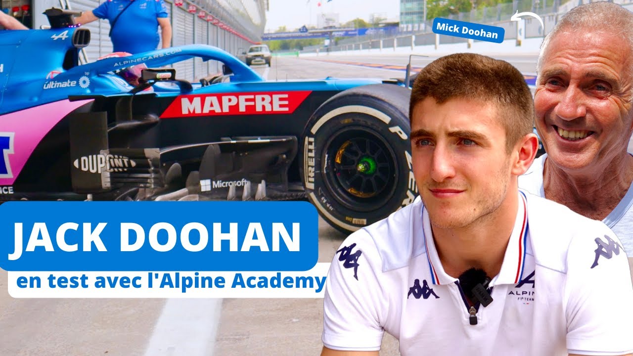 F1 : JACK DOOHAN EN TEST AVEC ALPINE ACADEMY &Agrave; MONZA