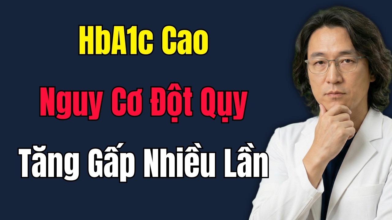 HbA1c Cao Nguy Cơ Đột Quỵ – 4 Trụ Cột Hạ Đường Huyết Bền Vững (Có Cơ Sở Khoa Học)